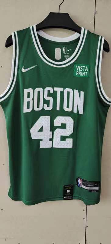 Men Boston Celtics #42 Horford Green 75th Nike 2022 NBA Jersey